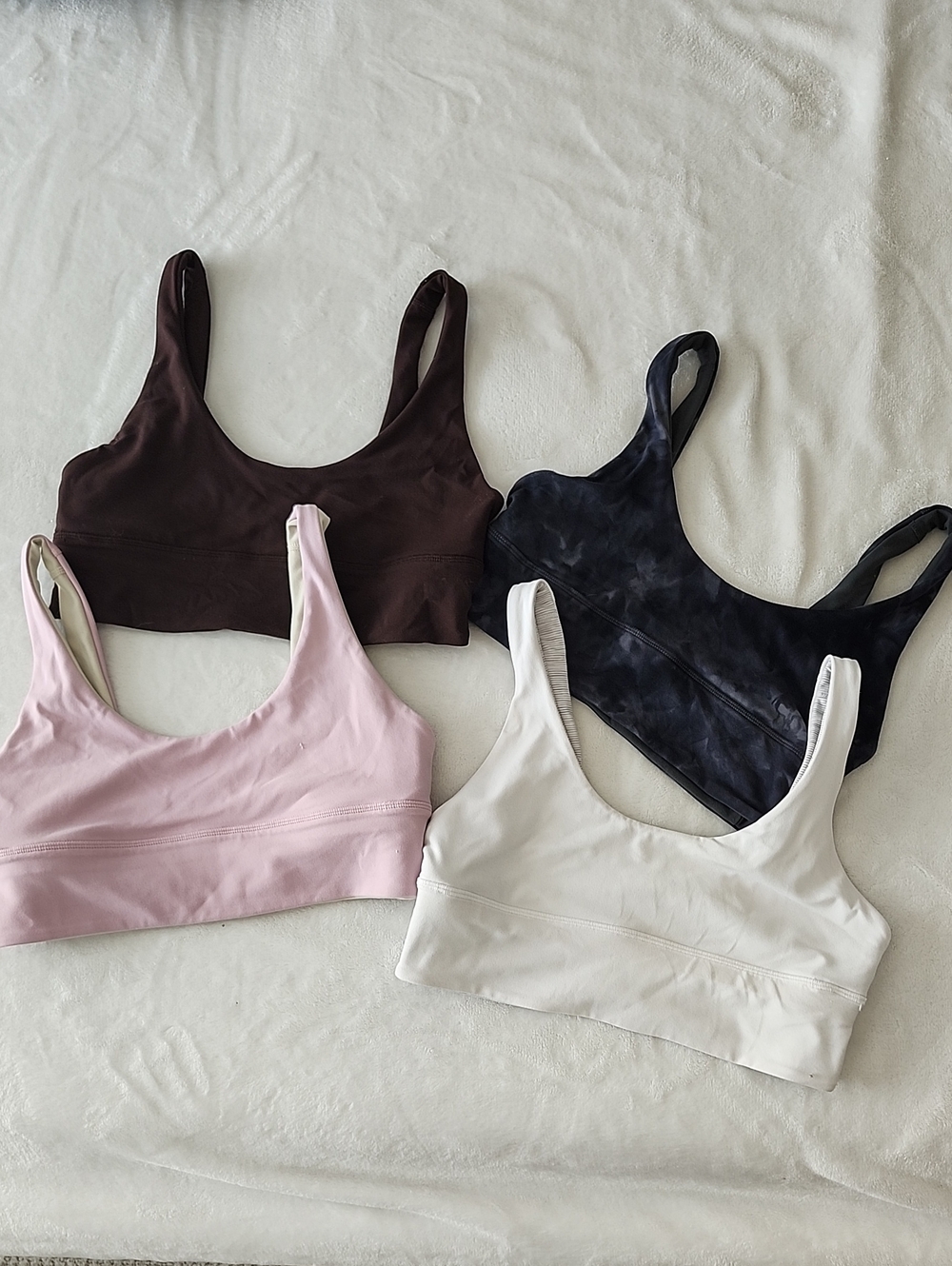 Set of 4 Lululemon Reversible Sports Bras